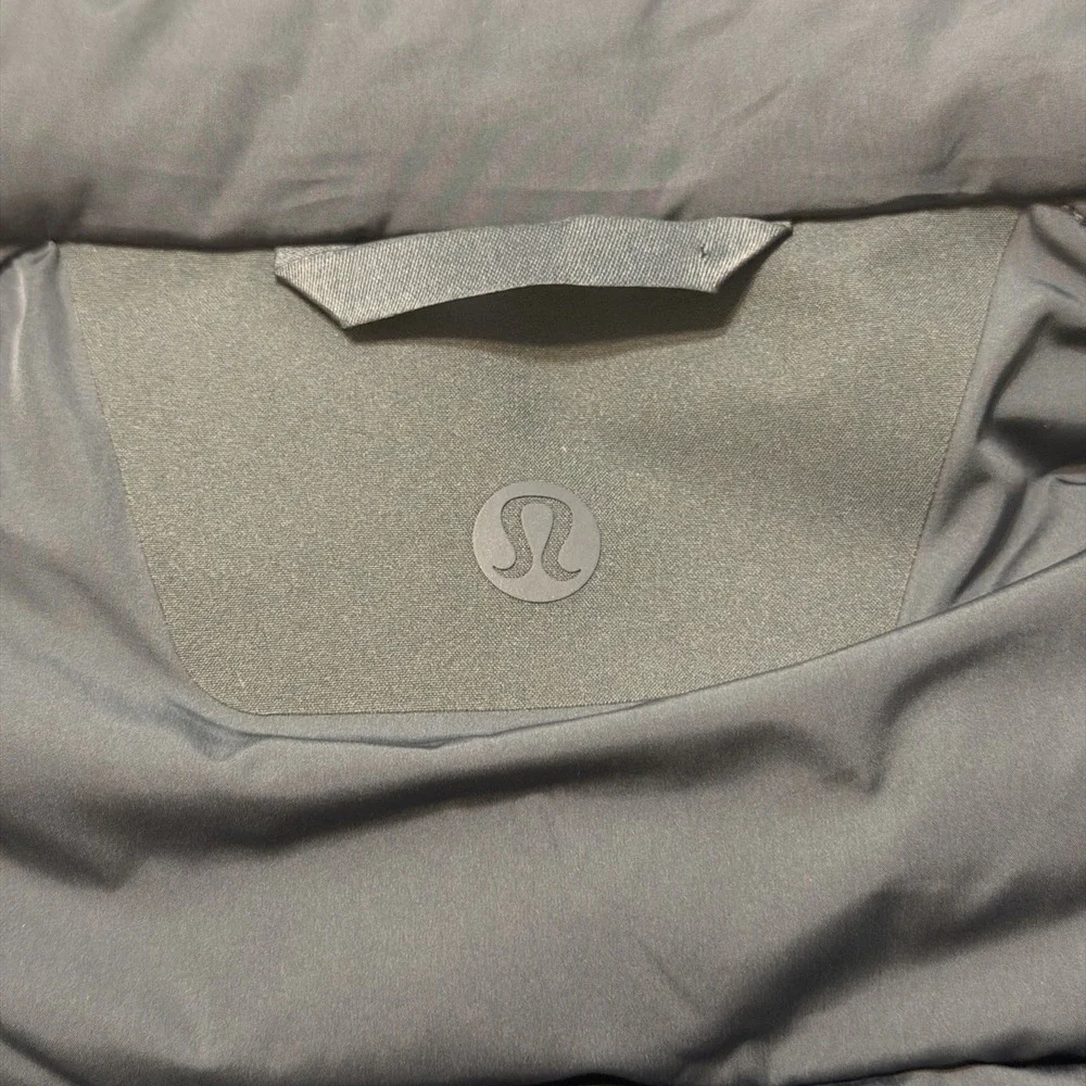 Lululemon Men's Wunder Puff 600-Down-Fill Vest Goose Down Gray Blue Large